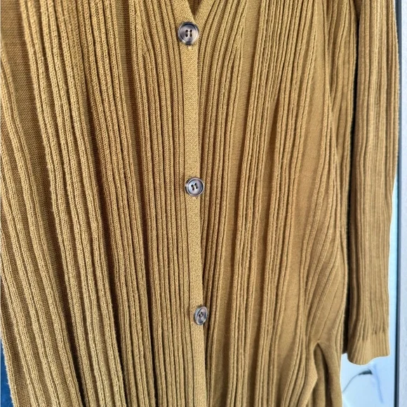 Free People Skinny Mini Duster Ribbed Cardigan - Picture 7 of 9